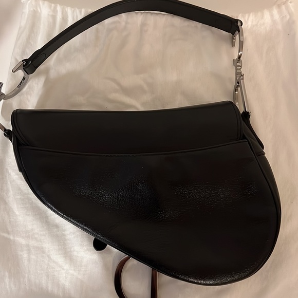 Dior Vintage Saddle Bag - Authentic - Picture 11 of 13